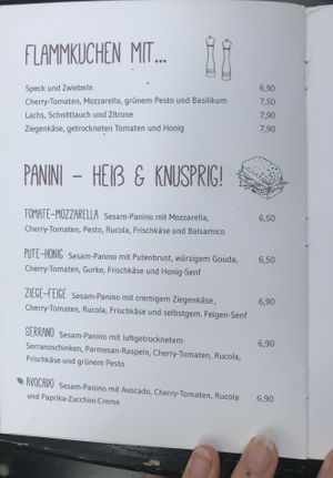 menu #3 at Salon Wechsel Dich in Hamburg