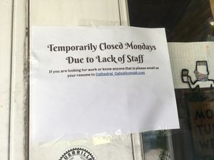 Sadly I ventured out to Fayetteville, WV on a Monday.  at Raw and Juicy in Fayetteville