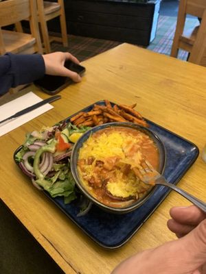 Lasagne (yummy but bit watery)  at Slanj in Arrochar