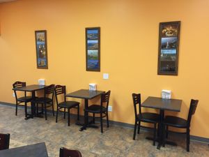 Dining  at Teta's Grill in Flushing