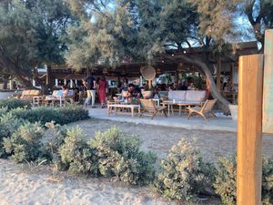Terrace of Picasso at Picasso on the Beach in Naxos