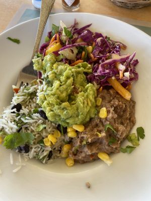 Goddess salad   at Picasso on the Beach in Naxos