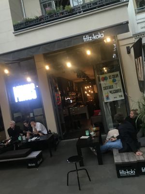 entrance at Minus in Hamburg