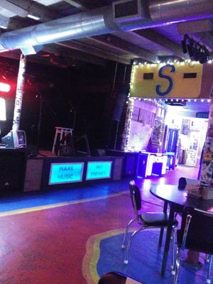 Music Stage at Sarbez in St Augustine