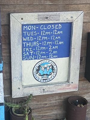 CLOSED ON MONDAY at Sarbez in St Augustine