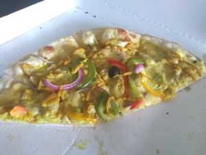 Veggie curry (vegan) at Pizza Panorama in Castanet-tolosan