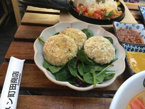 Appetizer at EAK Ramen in New York City