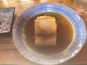 Tofu at EAK Ramen in New York City