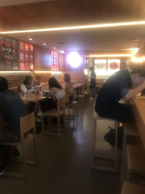 Inside at EAK Ramen in New York City