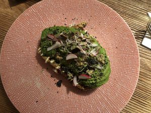 Avocado toast (vegan)   at Hug The Tea in The Hague