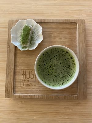 Matcha and mochi   at Hug The Tea in The Hague