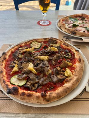 Day 2 I asked for extra mushrooms  at MargheRita in Lanzarote