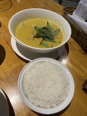 Sweet potato curry  at Sen Vegan House in Ho Chi Minh City