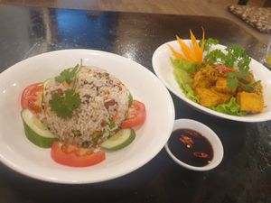 Fried rice dish - 8/10 at Sen Vegan House in Ho Chi Minh City