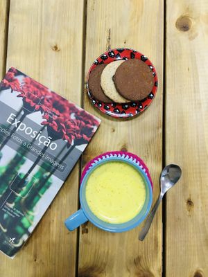 Golden milk  at Soul - Alimentação Saudável e do Bem in Braga