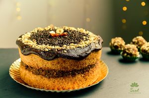 Almond cake at Soul - Alimentação Saudável e do Bem in Braga