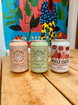 Ice tea and cola organic, vegan and sugar frre at Soul - Alimentação Saudável e do Bem in Braga