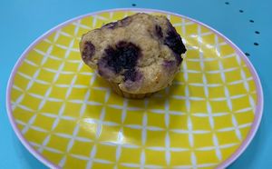Muffin blueberry and lemon   at Soul - Alimentação Saudável e do Bem in Braga