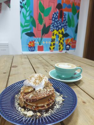 Vegan pancakes at Soul - Alimentação Saudável e do Bem in Braga