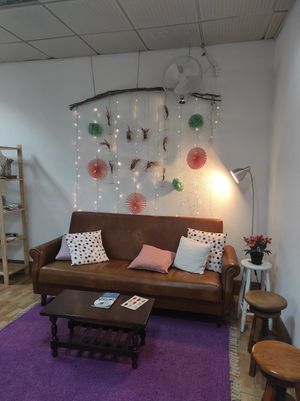 Sitting area at Soul - Alimentação Saudável e do Bem in Braga