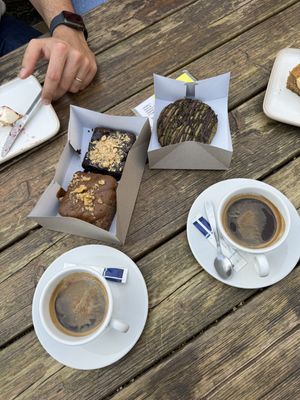 Bolo de doce de leite, brownie e cookie de matcha   at Soul - Alimentação Saudável e do Bem in Braga