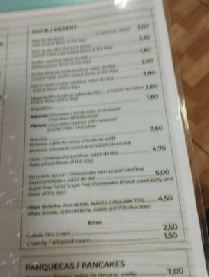 Menu at Soul - Alimentação Saudável e do Bem in Braga