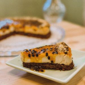 Cheesecake de maracujá at Soul - Alimentação Saudável e do Bem in Braga