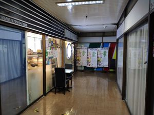 Entrance to the cafe - hard to spot. at Minf Houze Vegan Cafe in Kuala Lumpur