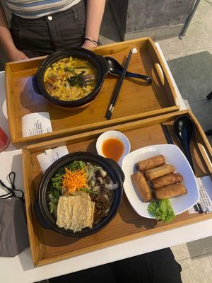   at Minf Houze Vegan Cafe in Kuala Lumpur