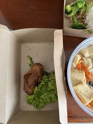 They also have delivery   at Minf Houze Vegan Cafe in Kuala Lumpur