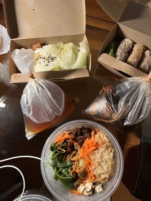 Delivery   at Minf Houze Vegan Cafe in Kuala Lumpur