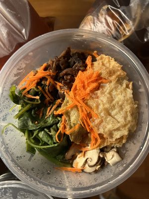 Noodle soup   at Minf Houze Vegan Cafe in Kuala Lumpur