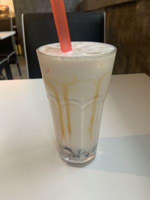 Boba tea  at Minf Houze Vegan Cafe in Kuala Lumpur