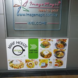  at Minf Houze Vegan Cafe in Kuala Lumpur