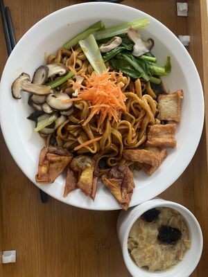 Dry noodles   at Minf Houze Vegan Cafe in Kuala Lumpur