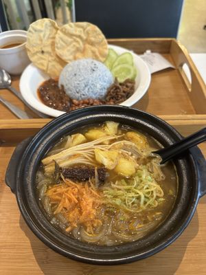   at Minf Houze Vegan Cafe in Kuala Lumpur