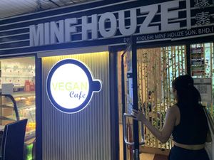   at Minf Houze Vegan Cafe in Kuala Lumpur