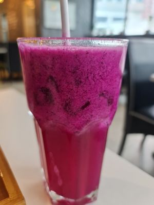 Dragonfruit Lychee ~ 13/4/23 at Minf Houze Vegan Cafe in Kuala Lumpur