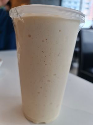 Mango smoothie ~ 13/4/23 at Minf Houze Vegan Cafe in Kuala Lumpur