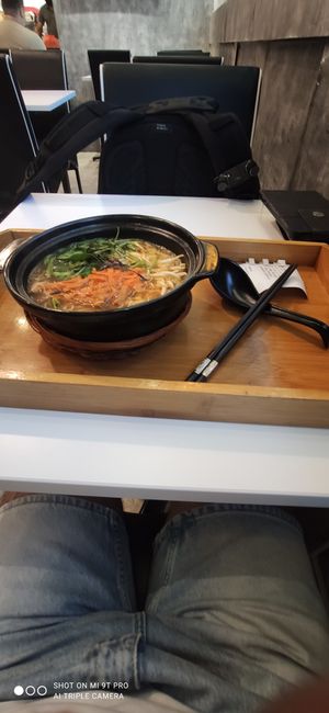 Penang Hokkien Noodles at Minf Houze Vegan Cafe in Kuala Lumpur