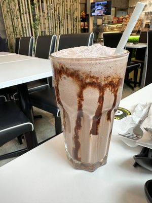 Franilla chocolate! Delicious!  at Minf Houze Vegan Cafe in Kuala Lumpur