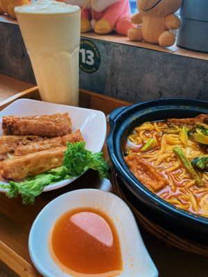   at Minf Houze Vegan Cafe in Kuala Lumpur