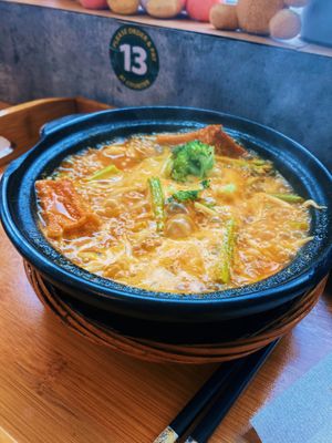   at Minf Houze Vegan Cafe in Kuala Lumpur