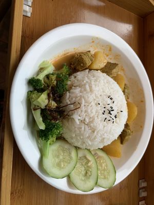 Curry   at Minf Houze Vegan Cafe in Kuala Lumpur