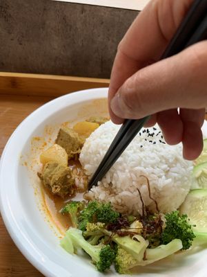   at Minf Houze Vegan Cafe in Kuala Lumpur