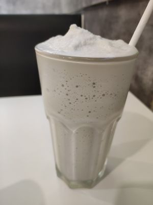 Green Tea Franilla at Minf Houze Vegan Cafe in Kuala Lumpur