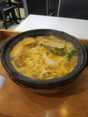 Homestyle Curry Ramen at Minf Houze Vegan Cafe in Kuala Lumpur