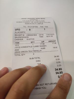  at Minf Houze Vegan Cafe in Kuala Lumpur