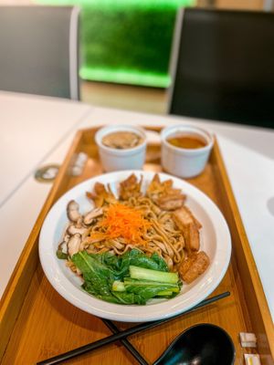   at Minf Houze Vegan Cafe in Kuala Lumpur