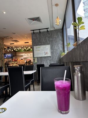   at Minf Houze Vegan Cafe in Kuala Lumpur